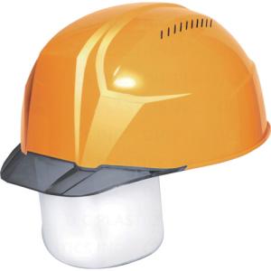 DICプラスチック安全資材営業部 DIC 超軽量 透明バイザーヘルメット シールド面付 AA23-CSV KP 黄/スモーク AA23-CSV-HA8-KP-Y/S 期間限定 ポイント10倍