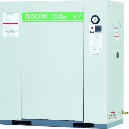 （法人限定）東芝 静音シリーズ オイルフリー コンプレッサ 低圧 モーター出力3.7kW 周波数60...