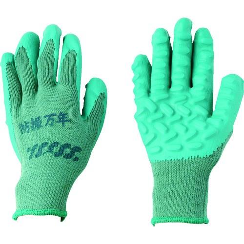 丸五 MARUGO 防振手袋 防振万年#800 ラバーコートタイプ グリーン フリー BM800-G...