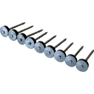 バラ出荷！波板用 ステンレス連結傘釘 ステン連結傘釘 65mm シルバー 9 