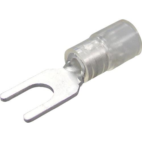 ニチフ 環境配慮形絶縁被覆付Y形端子 Y形 50個入 外寸14mmスタッド径8.4mm TMEX_2...