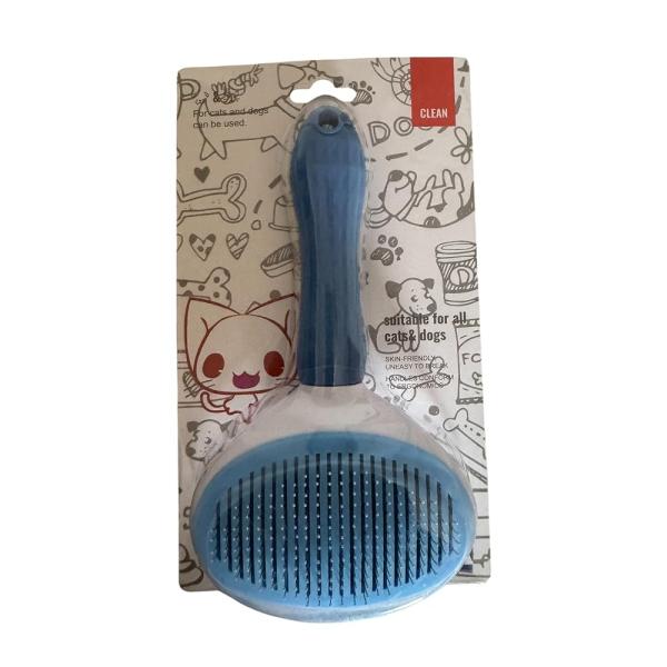 [Rainbow Nexus]犬 猫 ブラシ 換毛期 ペット用 痛くない ヒーリングブラシ くし 抜...