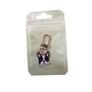 [Rainbow Nexus] 犬 キーホルダー 犬種別 バッグチャーム 金具付き かわいい 犬好き プレゼント ギフト用【1点販売】犬種選択可 (ボストンテリア)