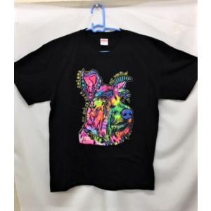 シュナウザー () tシャツ 半袖 カットソー 丸首型 クルーネック 綿100% コットン トップス...