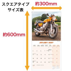 ポルシェ カレンダー 2027年 月めくり 壁...の詳細画像3