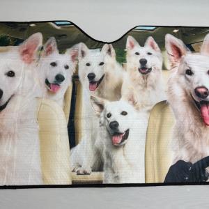 【送料無料】サンシェード ホワイトシェパード ...の詳細画像5