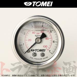 612161002 TOMEI 東名パワード 燃圧計  0 〜 7kg/cm2  (0〜100 PSI) フューエル プレッシャー ゲージ    185112 トラスト企画