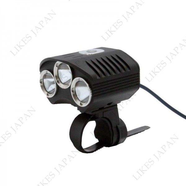 強力LED自転車用ライト 2000ルーメン D009セット フラッシュライト トラストファイア正規品...