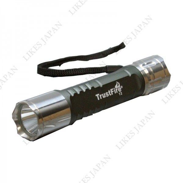【セット商品】LED懐中電灯　320ルーメン　T2 コンパクト ハンディライト フラッシュライト ト...