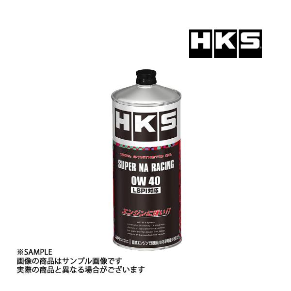 HKS エンジンオイル スーパーNAレーシング 0W40 (1L) LSPI対応 SUPER NA ...