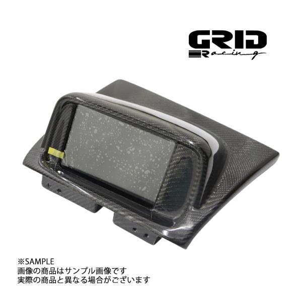 GRID RACING デジタルインフォメーター R34 専用モデル カーボンカバー艶有 MFD 風...