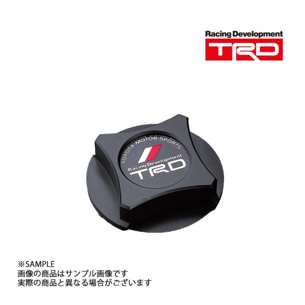 TRD オイルフィラーキャップ 樹脂製 ブラック ネジ式 アレックス NZE121/NZE124/Z...