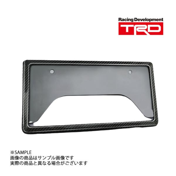 TRD GR カーボン ナンバーフレーム (フロント) MS371-00001 トラスト企画 (56...