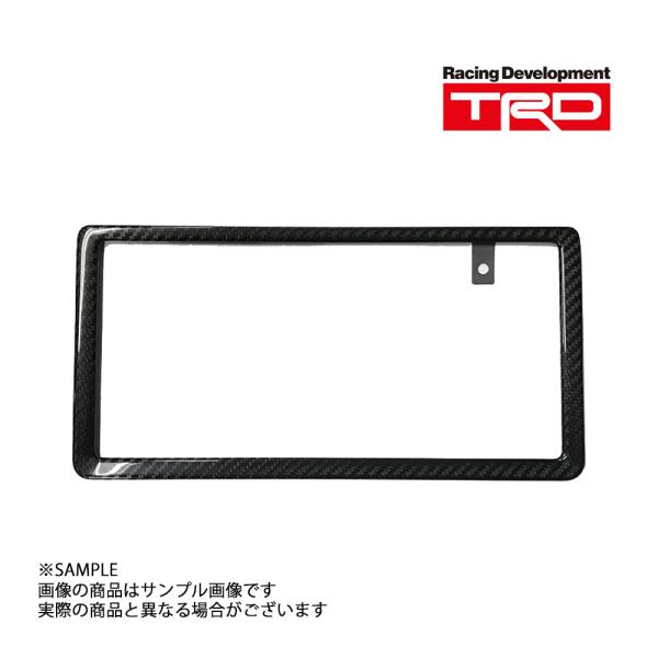 TRD GR カーボン ナンバーフレーム (リア) MS371-00002 トラスト企画 (5631...