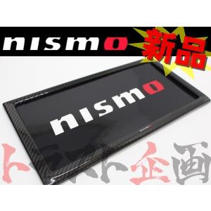 NISMO ニスモ カーボンナンバープレートリム NISSAN GT-R R35 96210-RN010 トラスト企画 ニッサン (660191129｜trustkikaku4
