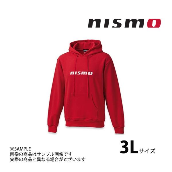 NISMO ニスモ コットン フーデッド パーカー レッド 赤 3Lサイズ    KWA04-50R...