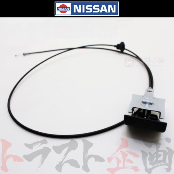 日産 ボンネットオープナー スカイライン GT-R BNR34 65621-AA020 トラスト企画...