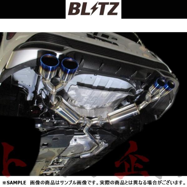 BLITZ NUR-SPEC VSR Quad マフラー プリウス ZVW51 2ZR 2015/1...