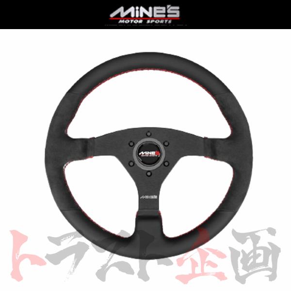 MINE'S マインズ R−S レザーステアリング 丸型 汎用 350Φ トラスト企画 (87511...