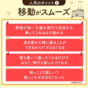 子供が乗れるスーツケース 機内持ち込み キャリ...の詳細画像2