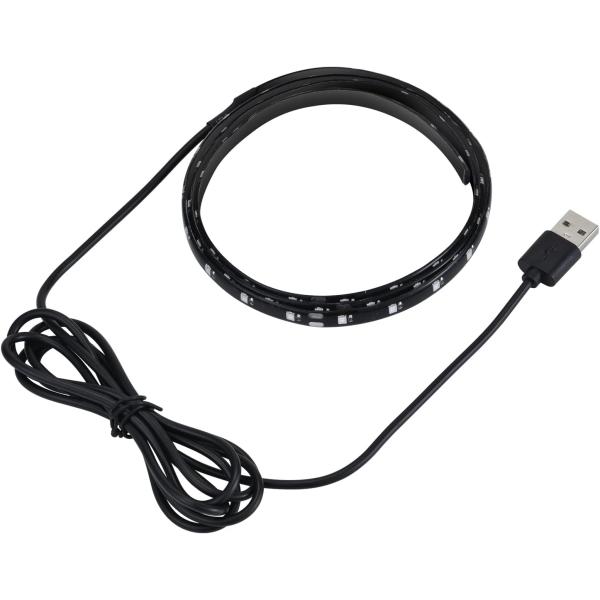F341 USB ブラック ライト LED イルミ | テープライト LEDライト USBプラグ ラ...
