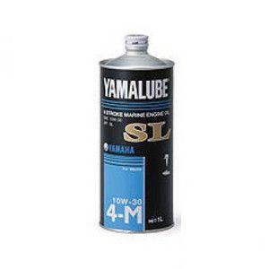 船外機　エンジンオイル　YAMAHA　ヤマハ YAMAHA（ヤマハ） 船外機 オイル SL 10W-30 1L 注入ノズル付属 純正 4