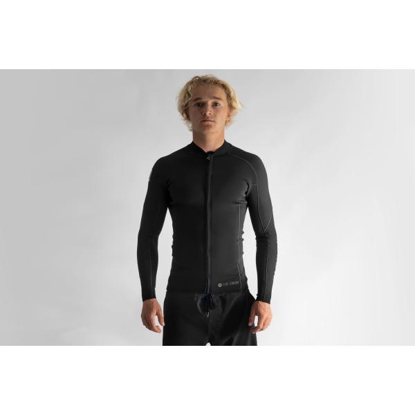 PRO 1MM MENS WETTY TOP BLK