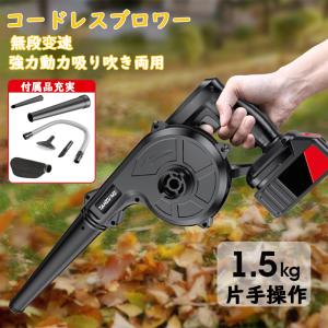 ブロワー コードレス 充電式ブロアー ロワ 集じん機能付き