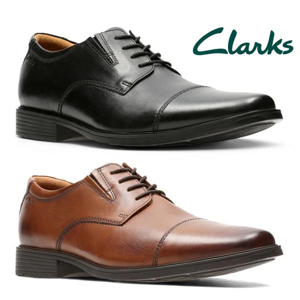 clarks ビジネスシューズ メンズ ティルデンキャップ 26110309 26130096 クラ...