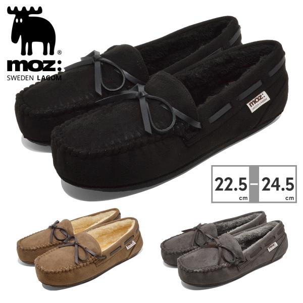 MOZ モズ モカシン レディース 24226 MOZ:SWEDEN LAGOM 室内外兼用 ルーム...