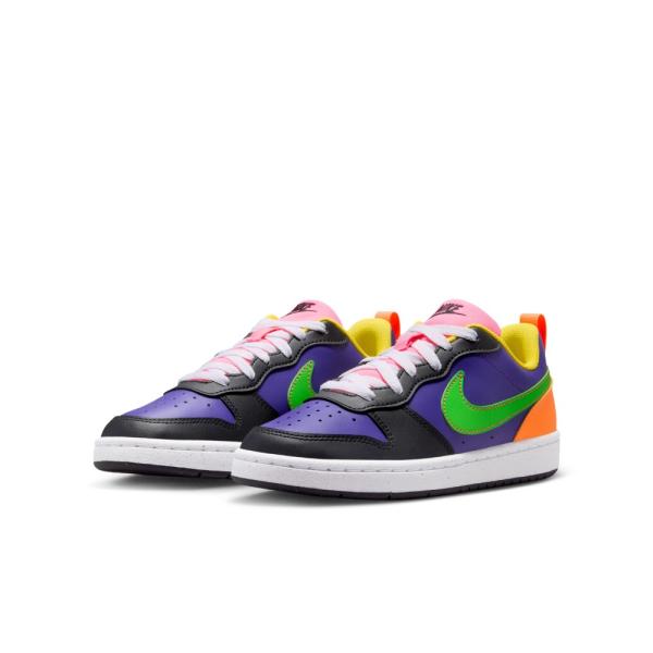 NIKE スニーカー キッズ 子供靴 ナイキ コートボロー LOW リクラフト GS DV5456 ...