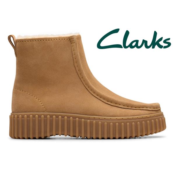 clarks ブーツ レディース トーヒールコージー 26182911 クラークス 2025秋冬 T...