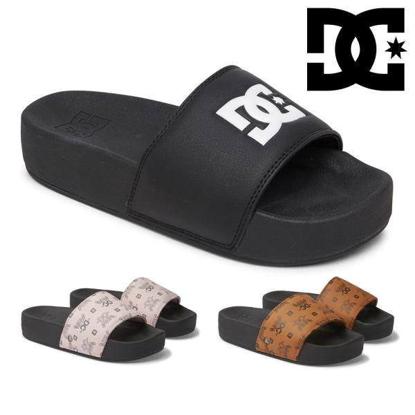 DC shoes サンダル レディース スライド プラットフォーム DW241014 ディーシー シ...