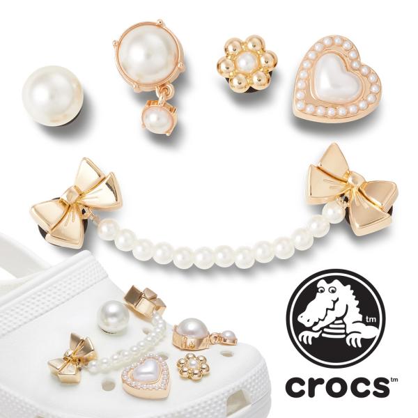 クロックス アクセサリ メンズ レディース ジビッツ 10014831 crocs PEARLY G...