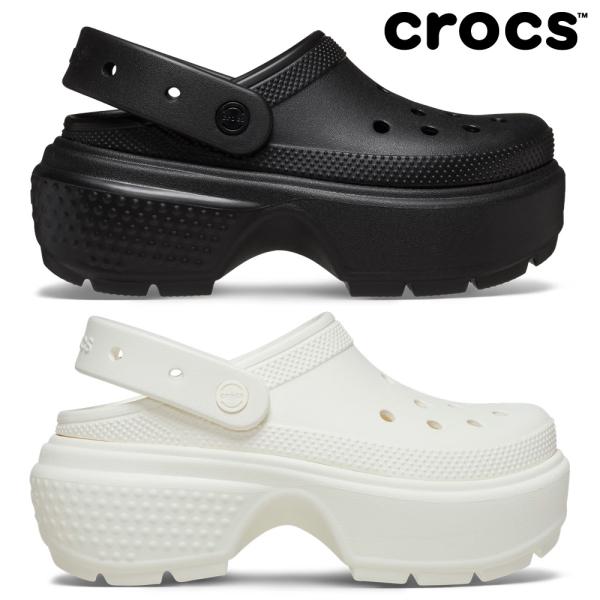 クロックス メンズ レディース ストンプ クロッグ 209347 001 0WV crocs STO...