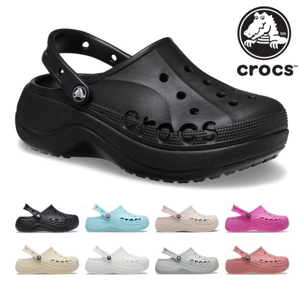 クロックス サンダル レディース バヤ プラットフォーム クロッグ 208186 crocs 202...