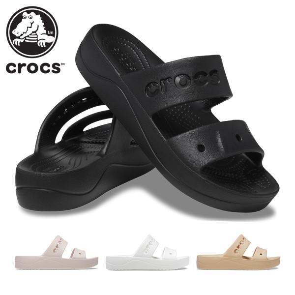 クロックス サンダル レディース バヤ プラットフォーム 208188 crocs 厚底