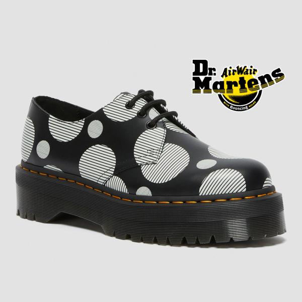 ドクターマーチン Dr.Martens 国内正規販売代理店 1461 QUAD POLKA DOT ...