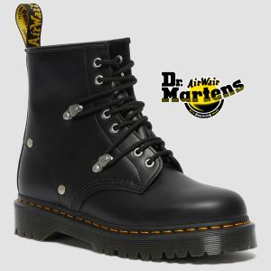 ドクターマーチン 国内正規販売代理店 8ホール ブーツ レディース メンズ 1460 BEX STUD ベックススタッド Dr.Martens 26959001 厚底 リベット｜try-group