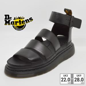 ドクターマーチン メンズ レディース II サンダル 24477 24477001 Dr.Martens CLARISSA II SANDAL BLACK BRANDO ベルト｜try-group