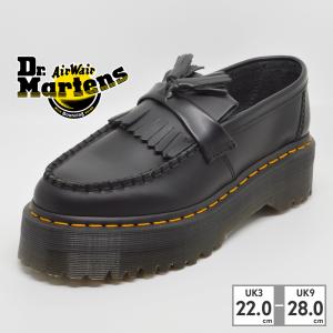 ドクターマーチン メンズ レディース クアッドレトロ エイドリアン タッセル ローファー 27989 27989001 Dr.Martens ADRIAN QUAD TASSEL LOAFER BLACK｜try-group