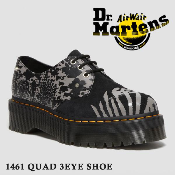 ドクターマーチン 国内正規品 レディース 1461 QUAD 3EYE SHOE クアッド スリーホ...