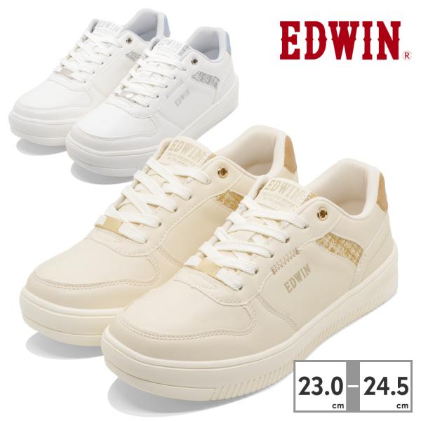 EDWIN スニーカー レディース EDW-4316 エドウィン 厚底