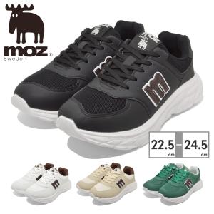 MOZ スニーカー レディース MZ-2311 モズ 厚底 スポーティ ヒール高さ4.5cm クラシック