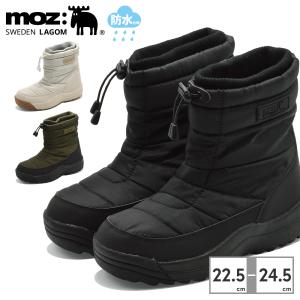 MOZ モズ ブーツ レディース 6234 MOZ:SWEDEN LAGOM 防寒 撥水 防水 防滑 スパイク 雪道