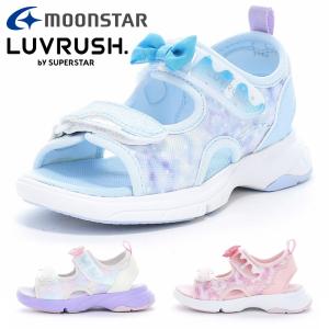 moonstar サンダル キッズ ラブラッシュ バイ スーパースタートロピカル LV 1219 ムーンスター 2025SS LUVRUSH｜つるや 靴のTSURUYA