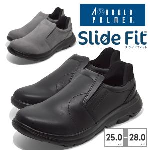 アーノルド パーマー 立って履ける ハンズフリー スニーカー スリッポン メンズ AP0060 arnold palmer Slip Fit 撥水 軽量 厚底｜つるや 靴のTSURUYA