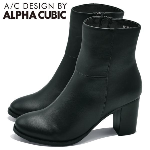 ALPHA CUBIC ブーツ レディース 19040 アルファキュービック 2025秋冬