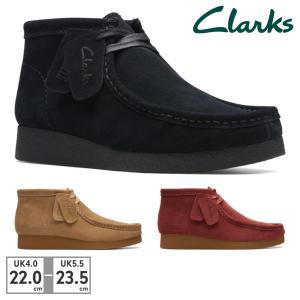 clarks モカシン レディース ワラビー エヴォ ブーツ 26174743 26174744 26174877 クラークス｜try-group