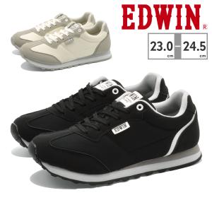 EDWIN スニーカー レディース EDW-4327 エドウィン 軽量｜try-group